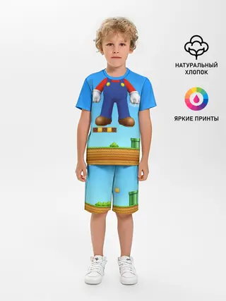 Детская пижама с шортами / Mario
