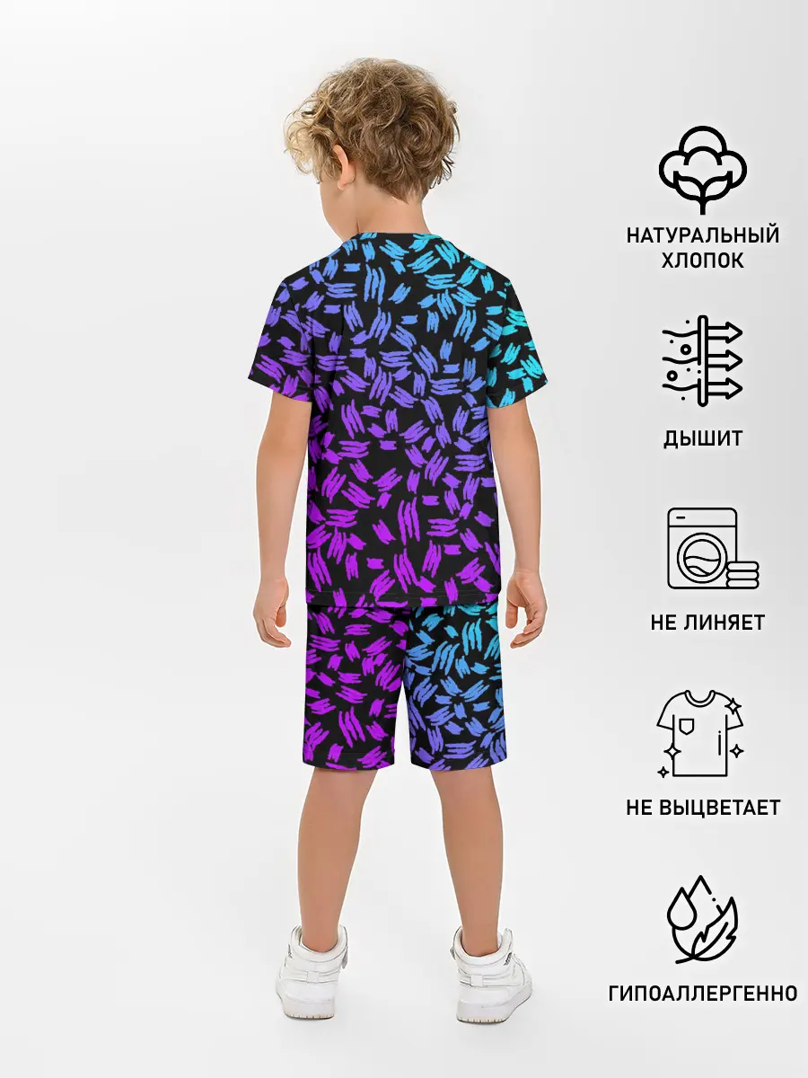 Детская пижама с шортами / PATTERN MONSTER ENERGY