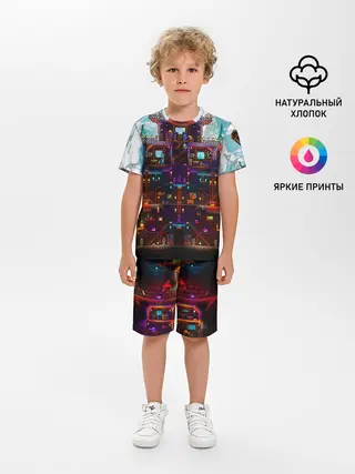Детская пижама с шортами / Terraria