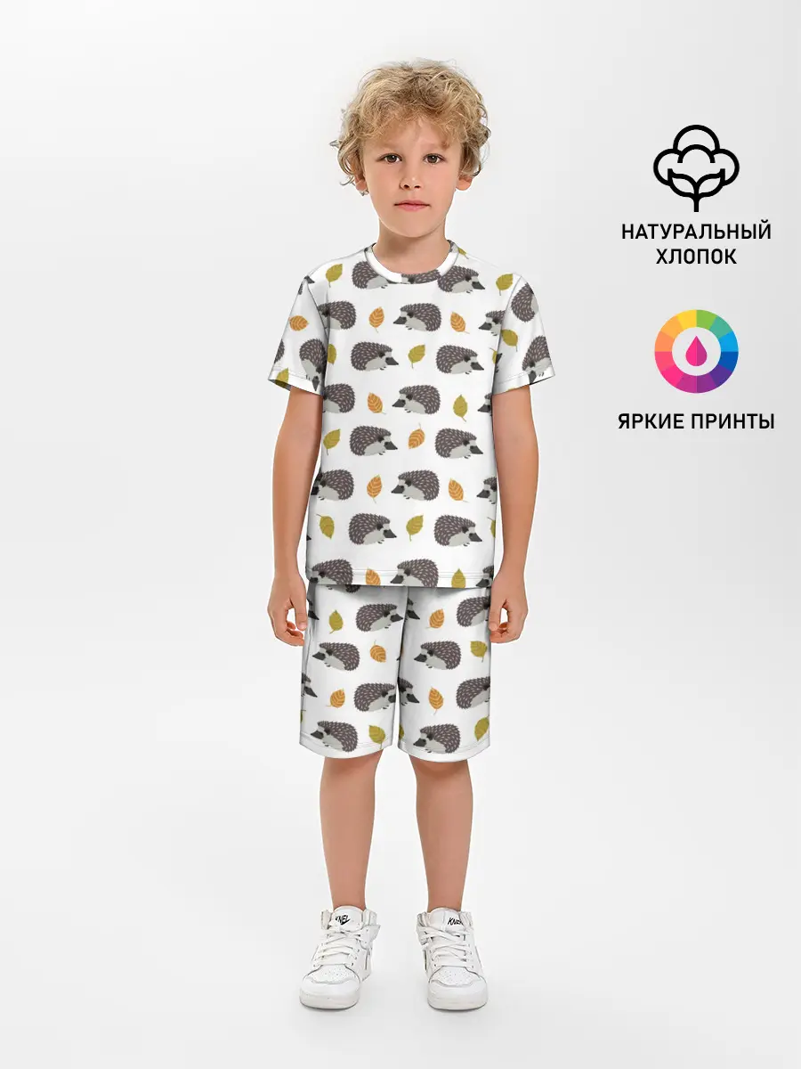 Детская пижама с шортами / чего такой колючий?