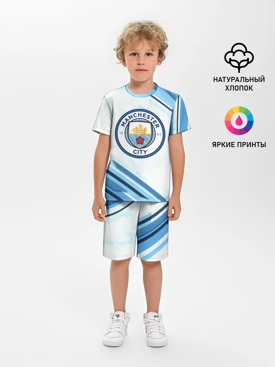 Детская пижама с шортами / Manchester city