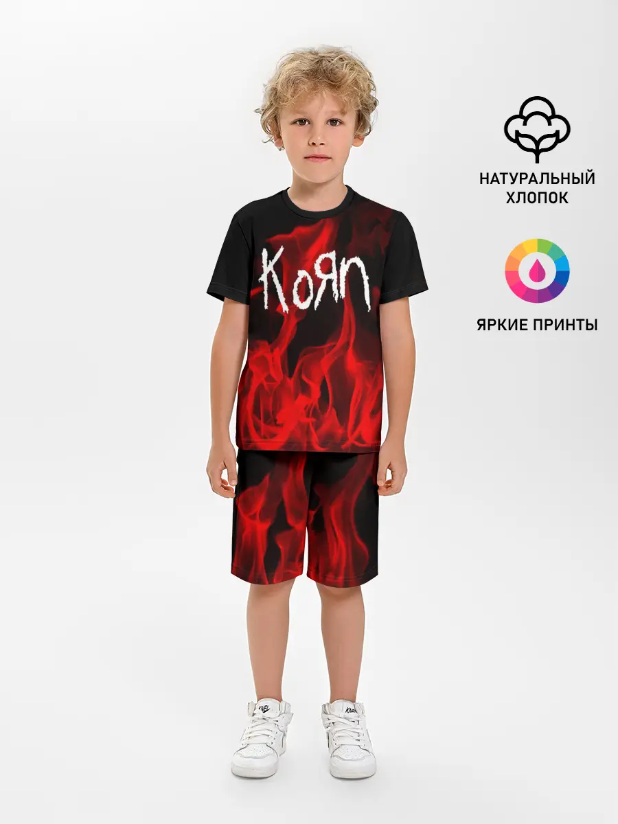 Детская пижама с шортами / KOЯN