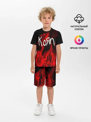 Детская пижама с шортами / KOЯN