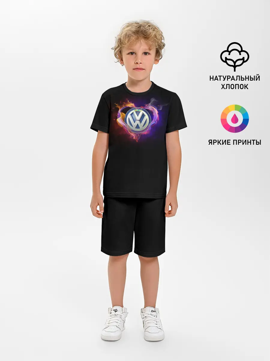 Детская пижама с шортами / Volkswagen