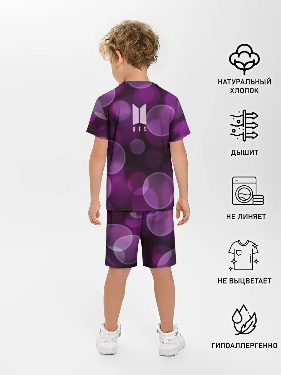 Детская пижама с шортами / BTS