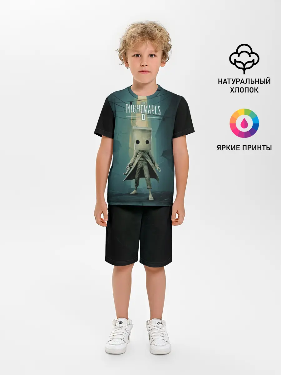 Детская пижама с шортами / Little Nightmares