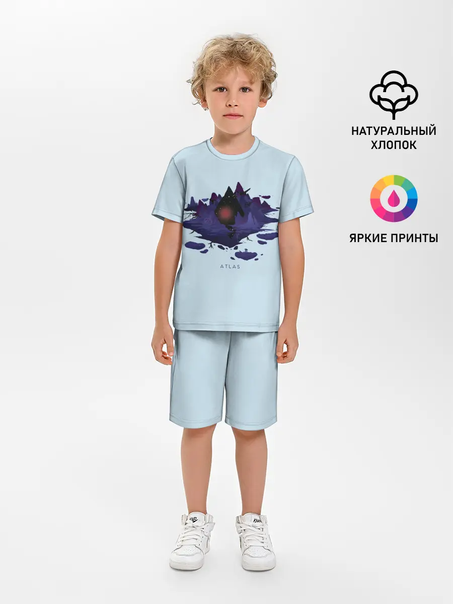 Детская пижама с шортами / Atlas