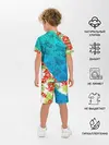 Детская пижама с шортами / ЛЕТНИЕ КРАСКИ | ТРОПИКИ / SUMMER / МОРЕ