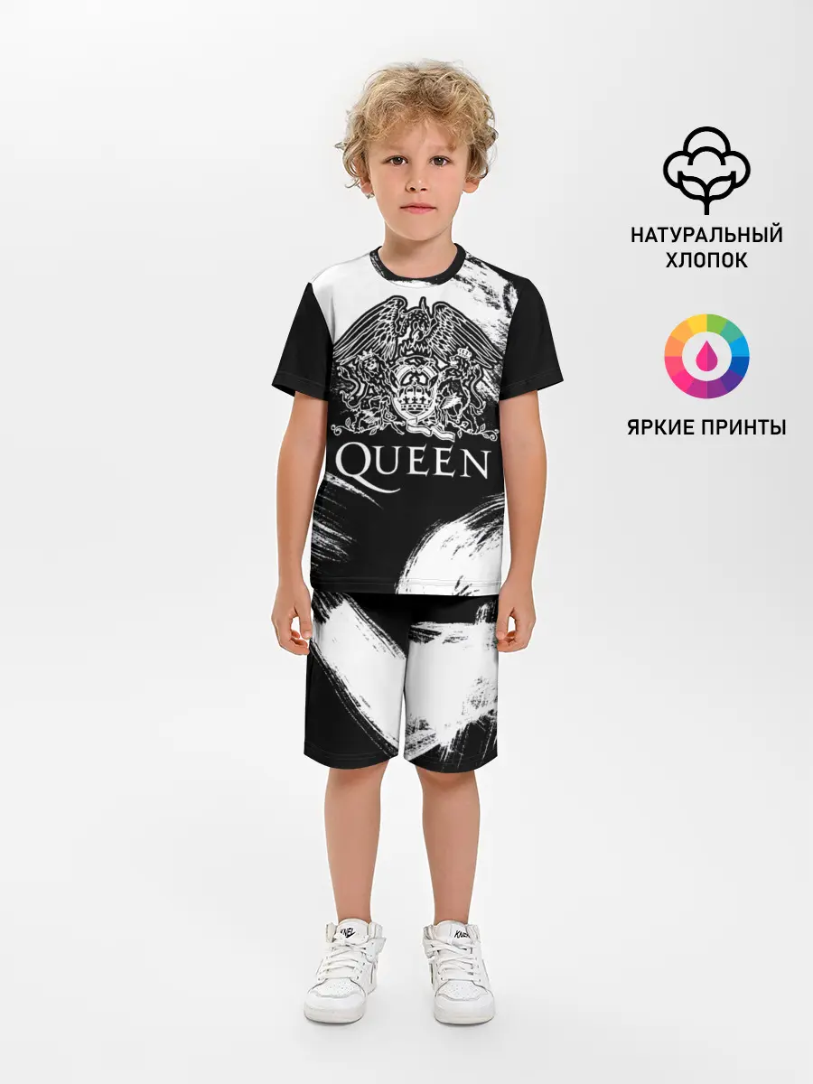 Детская пижама с шортами / Queen