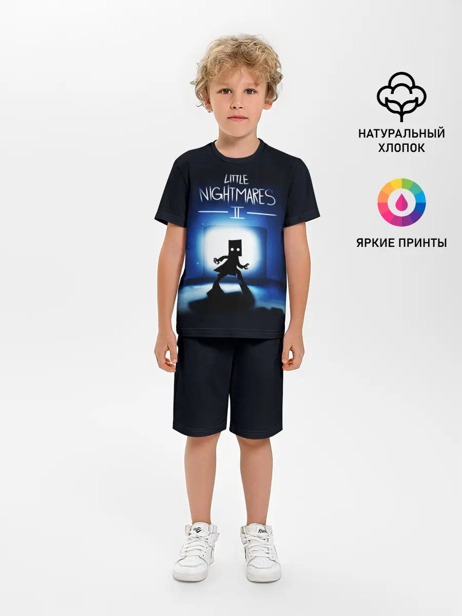 Детская пижама с шортами / Little Nightmares 2 МОНО