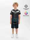 Детская пижама с шортами / 3D dark metal