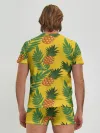 Мужские трусы с футболкой / Ананасы