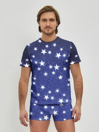 Мужские трусы с футболкой / Stars