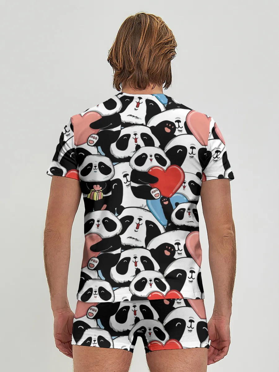 Мужские трусы с футболкой / Пандяшки