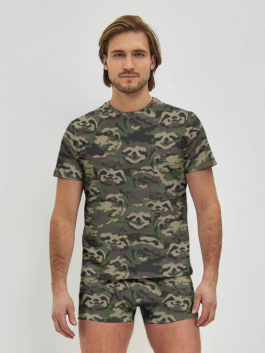 Мужские трусы с футболкой / Лига лени