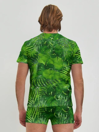 Мужские трусы с футболкой / Тропики