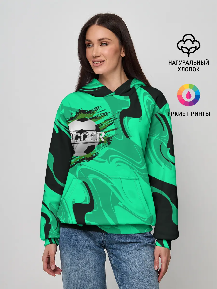 Женское худи / Soccer