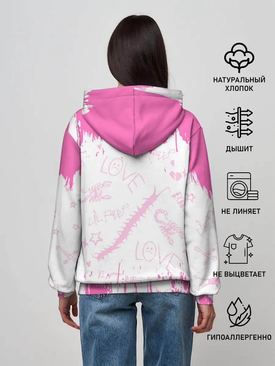 Женское худи / LIL PEEP / ЛИЛ ПИП