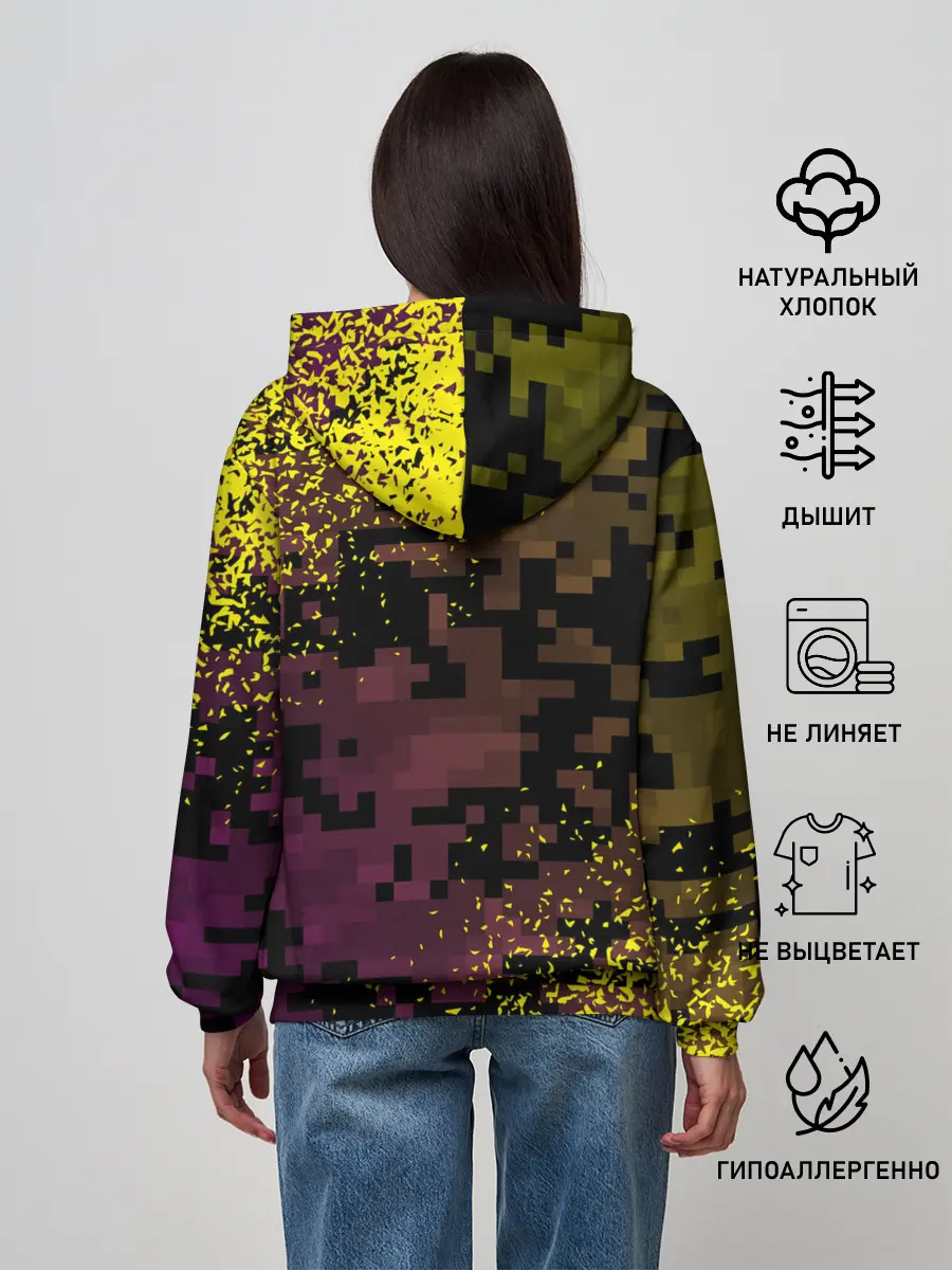 Женское худи / MINECRAFT / МАЙНКРАФТ