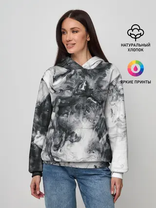 Женское худи / МРАМОР