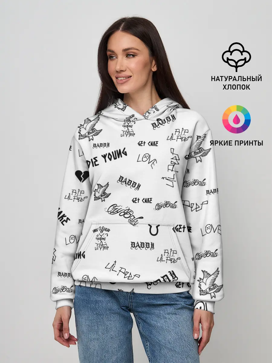 Женское худи / Lil Peep