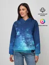 Женское худи / Синяя Небо