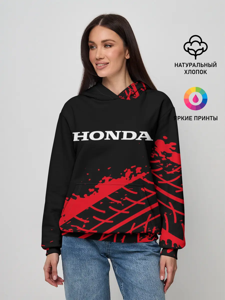 Женское худи / HONDA / ХОНДА