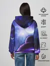 Женское худи / Неоновый Космос