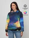 Женское худи / Космические краски