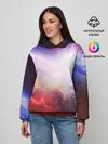 Женское худи / Звезды в неоне