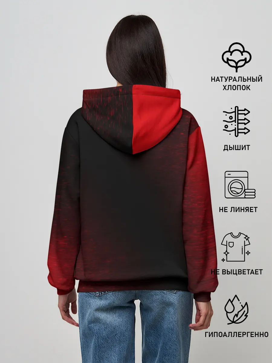 Женское худи / MITSUBISHI / МИТСУБИСИ