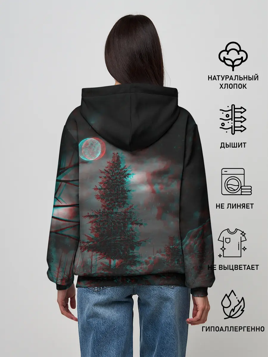 Женское худи / Siren Head Horror