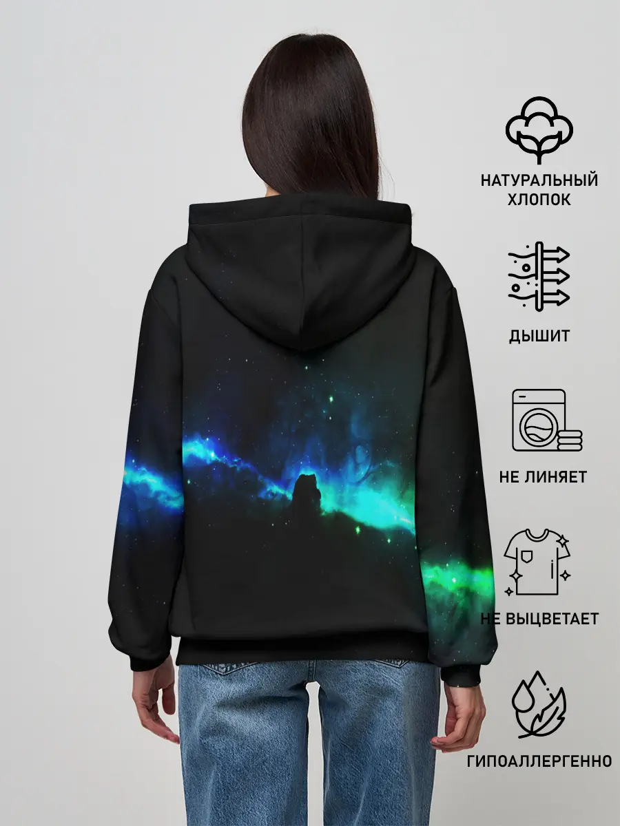 Женское худи / DEEP SPACE