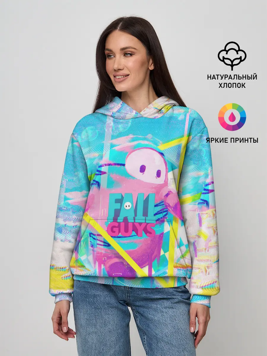 Женское худи / Fall Guys