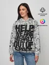 Женское худи / Пресса