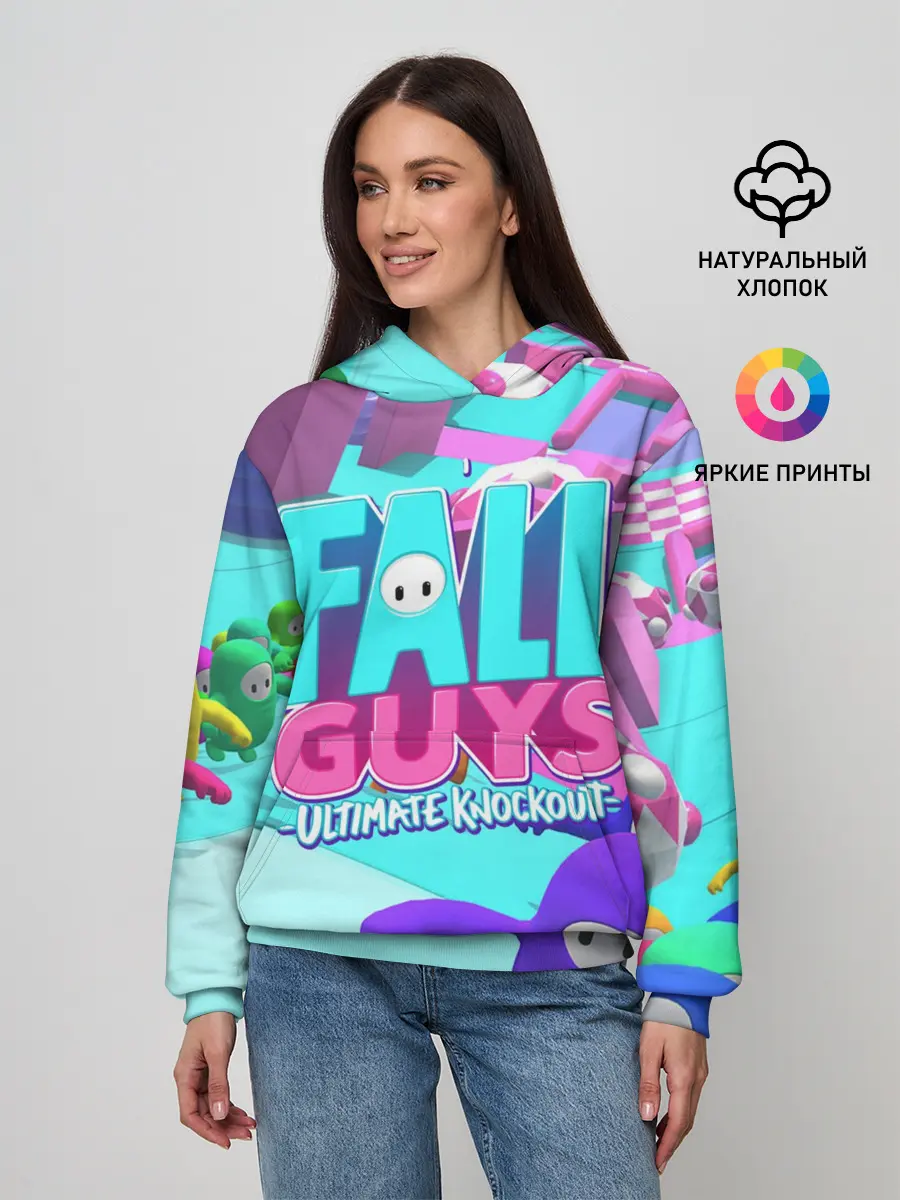 Женское худи / Fall Guys