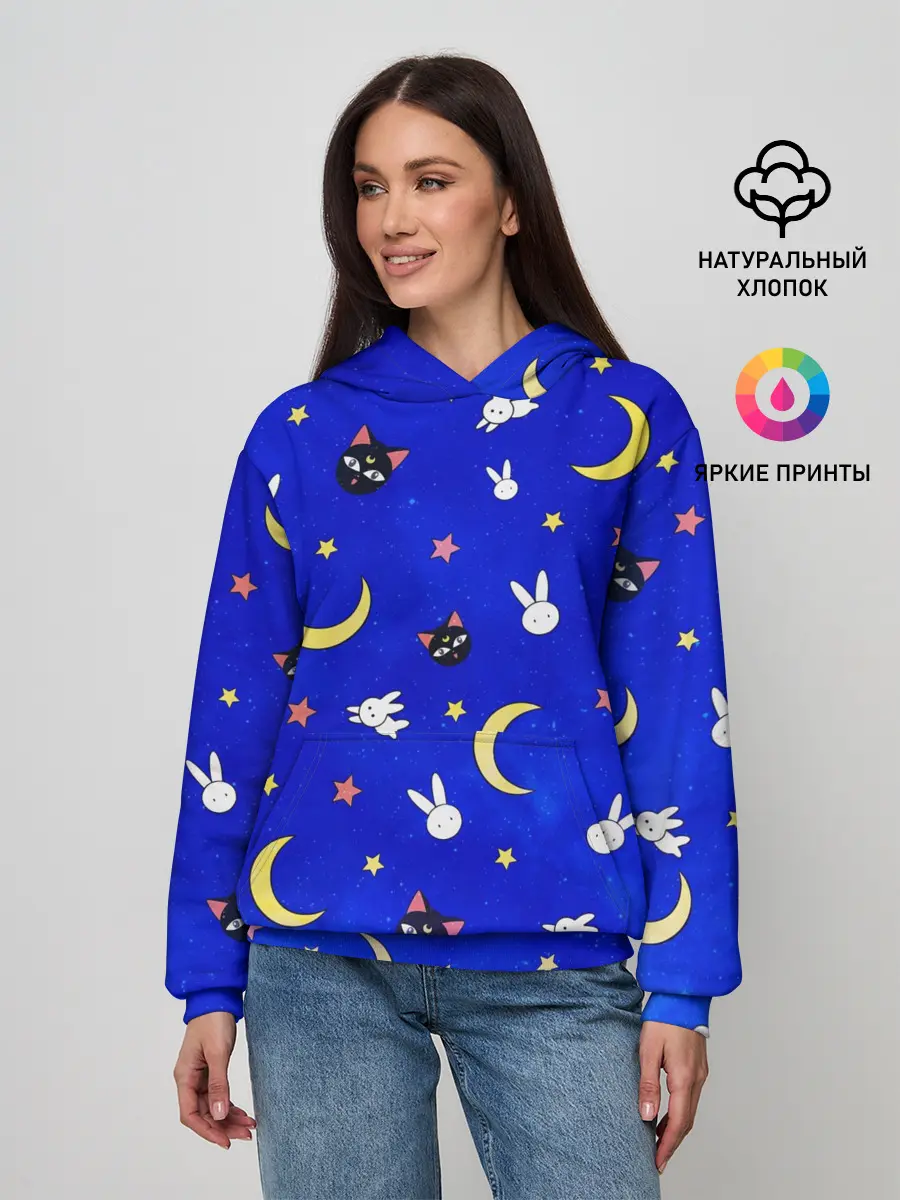 Женское худи / Sailor Moon