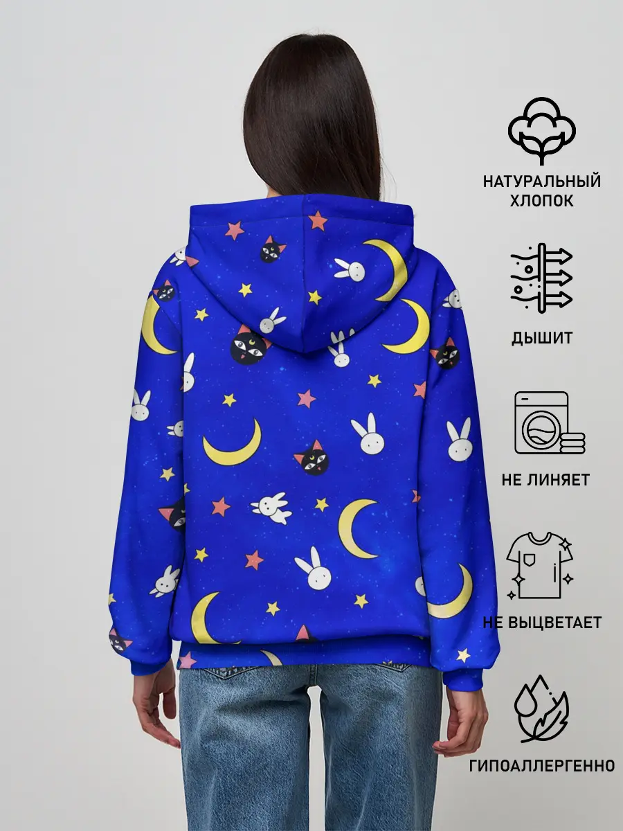 Женское худи / Sailor Moon