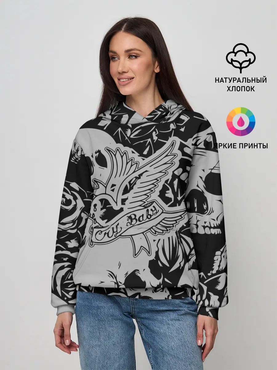 Женское худи / Lil Peep