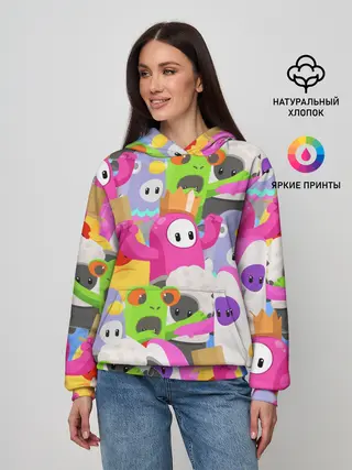 Женское худи / Fall Guys