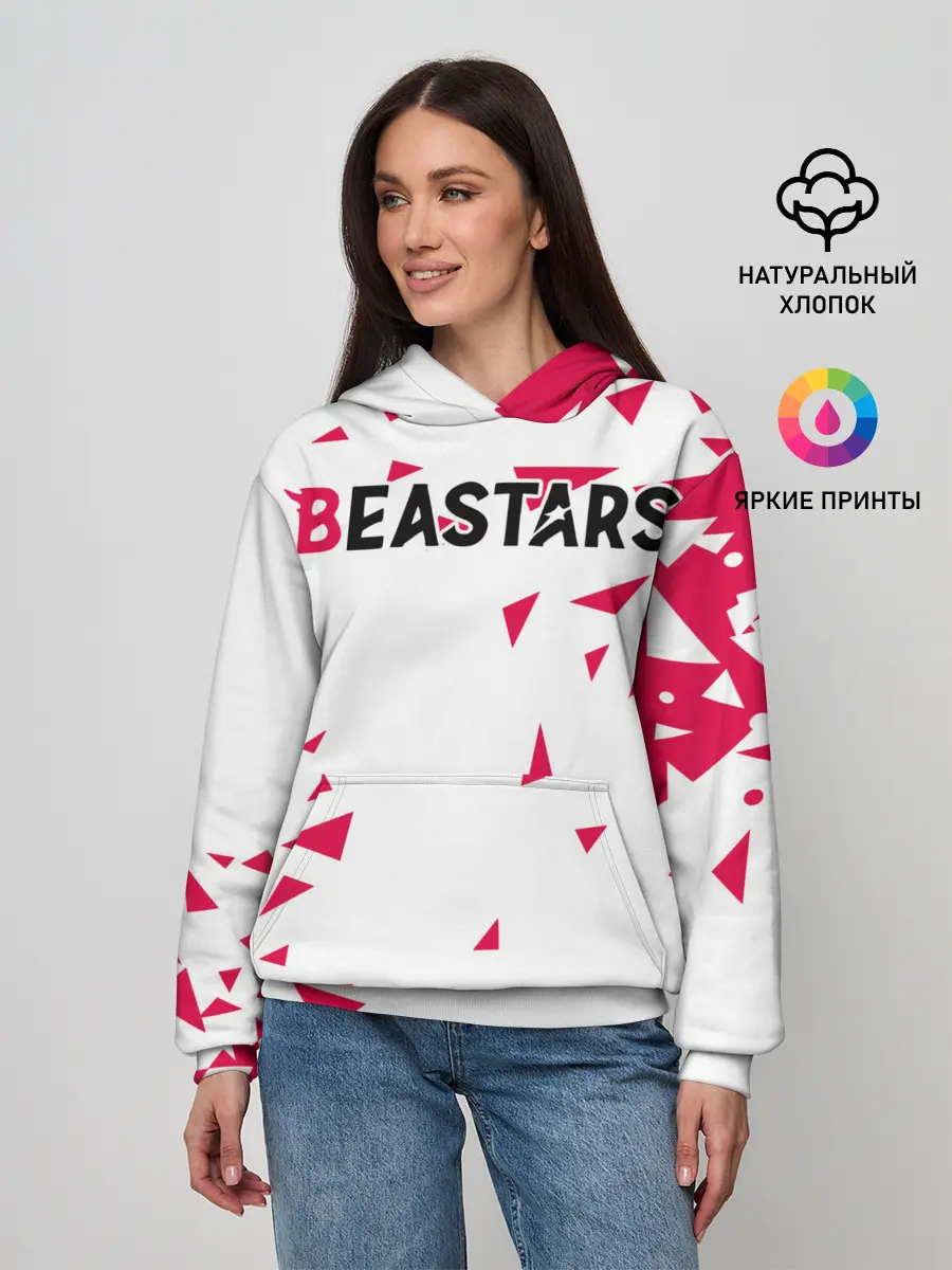 Женское худи / Beastars треугольники