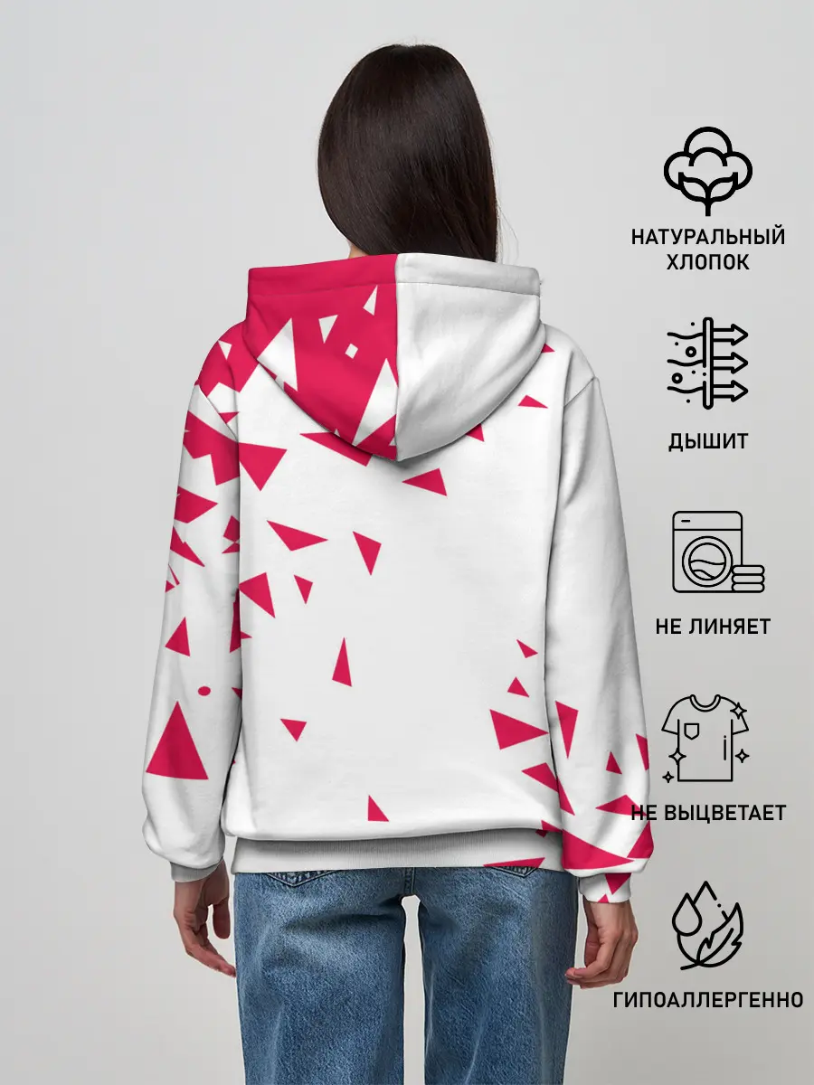 Женское худи / Beastars треугольники