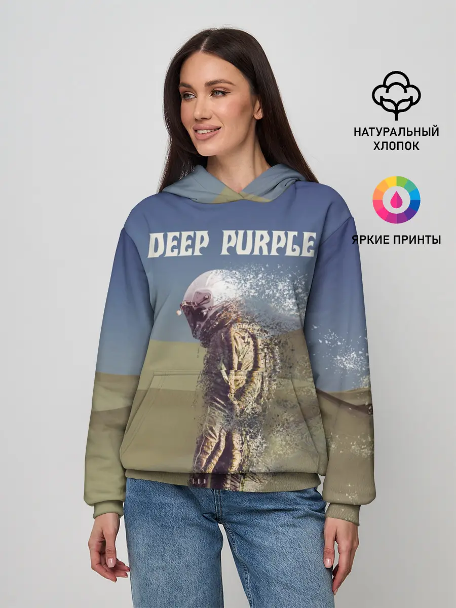 Женское худи / Deep Purple Whoosh