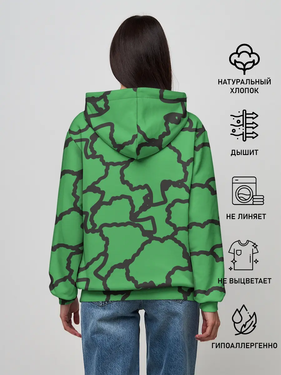 Женское худи / БРОККОЛИ