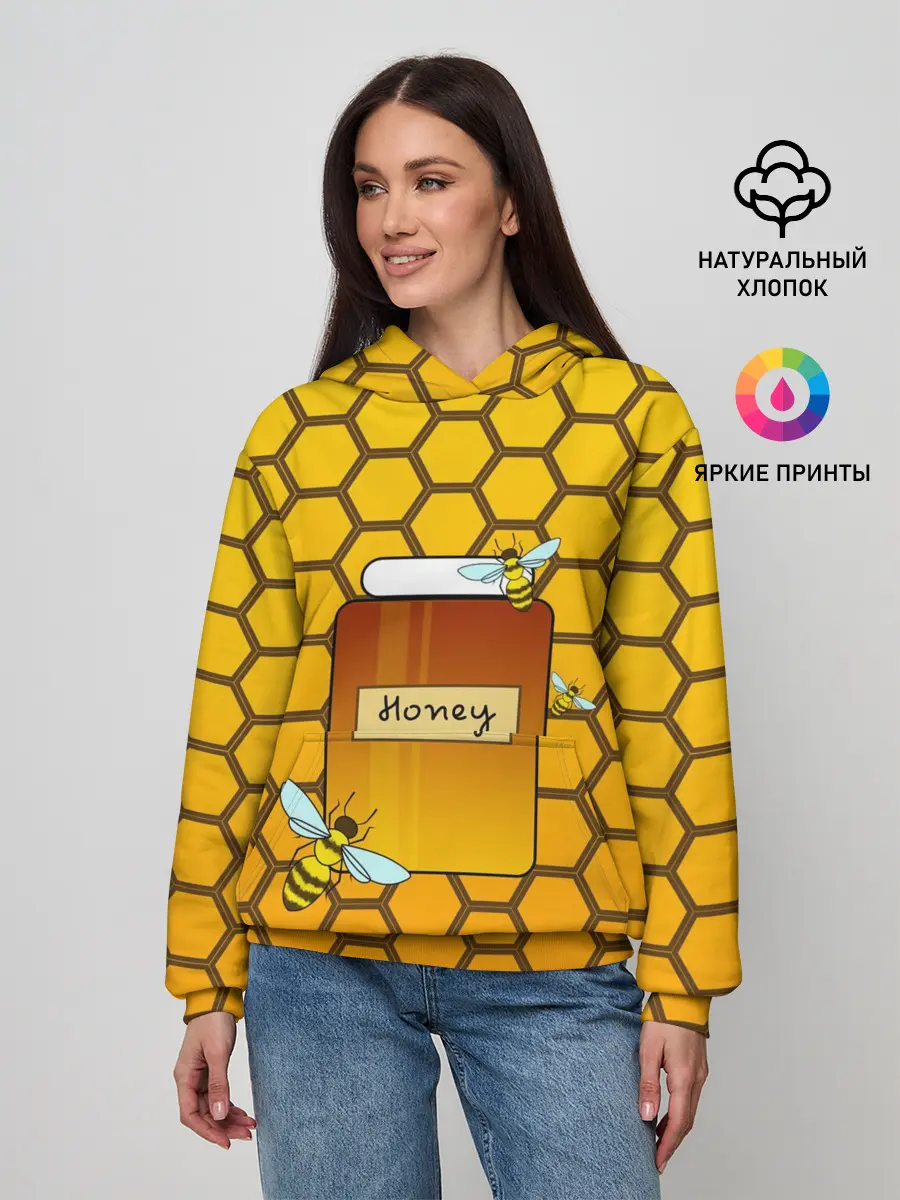 Женское худи / Сладкий мёд