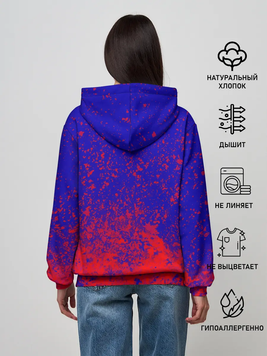 Женское худи / Barcelona | Барселона