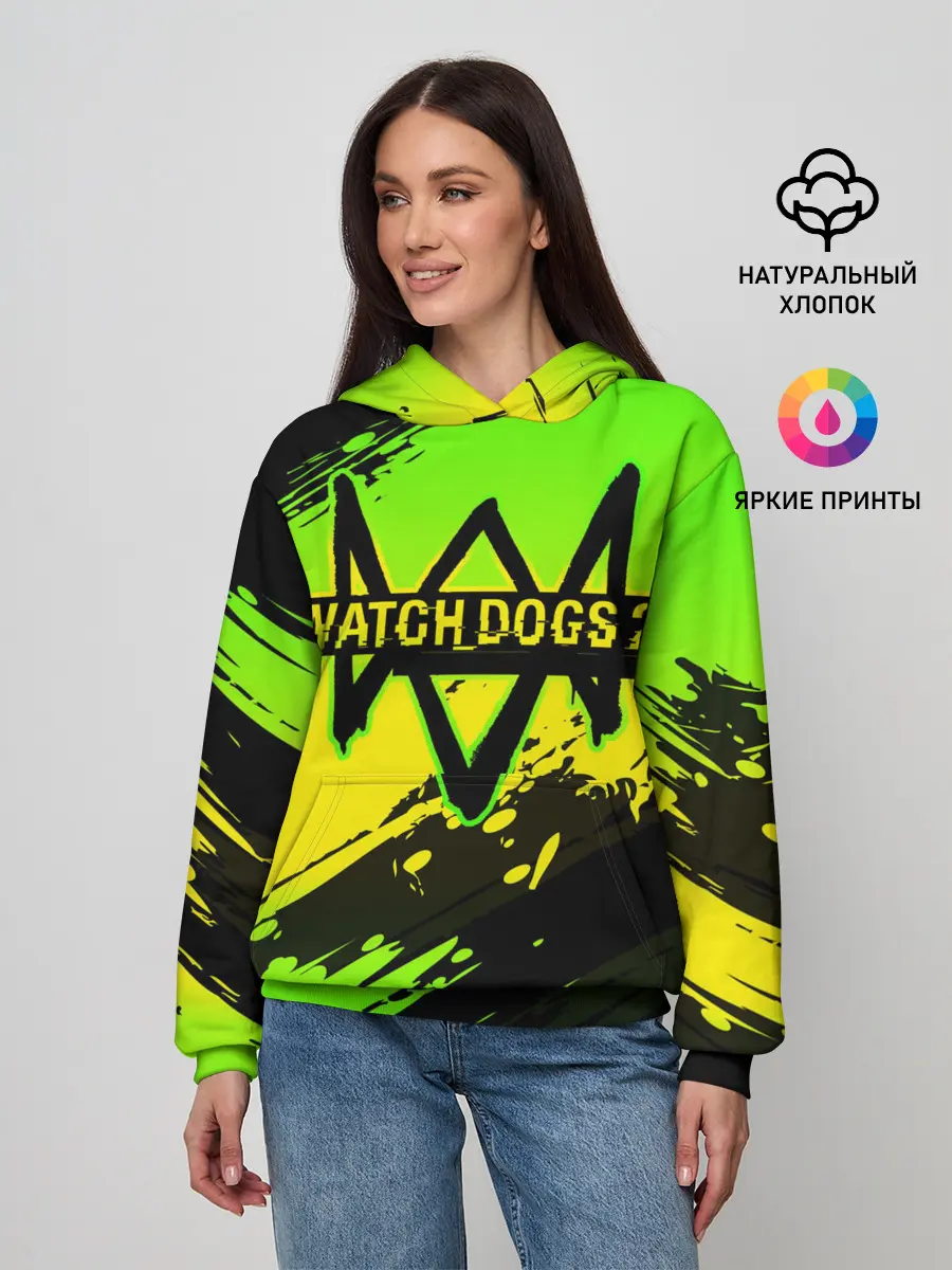 Женское худи / WATCH DOGS