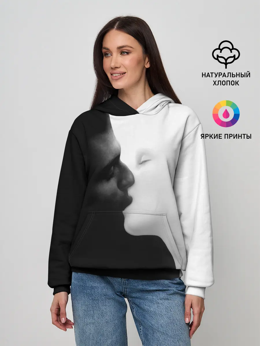Женское худи / Поцелуй