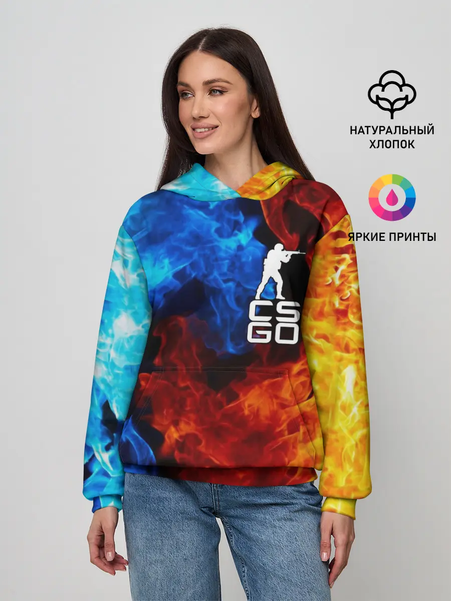 Женское худи / COUNTER STRIKE