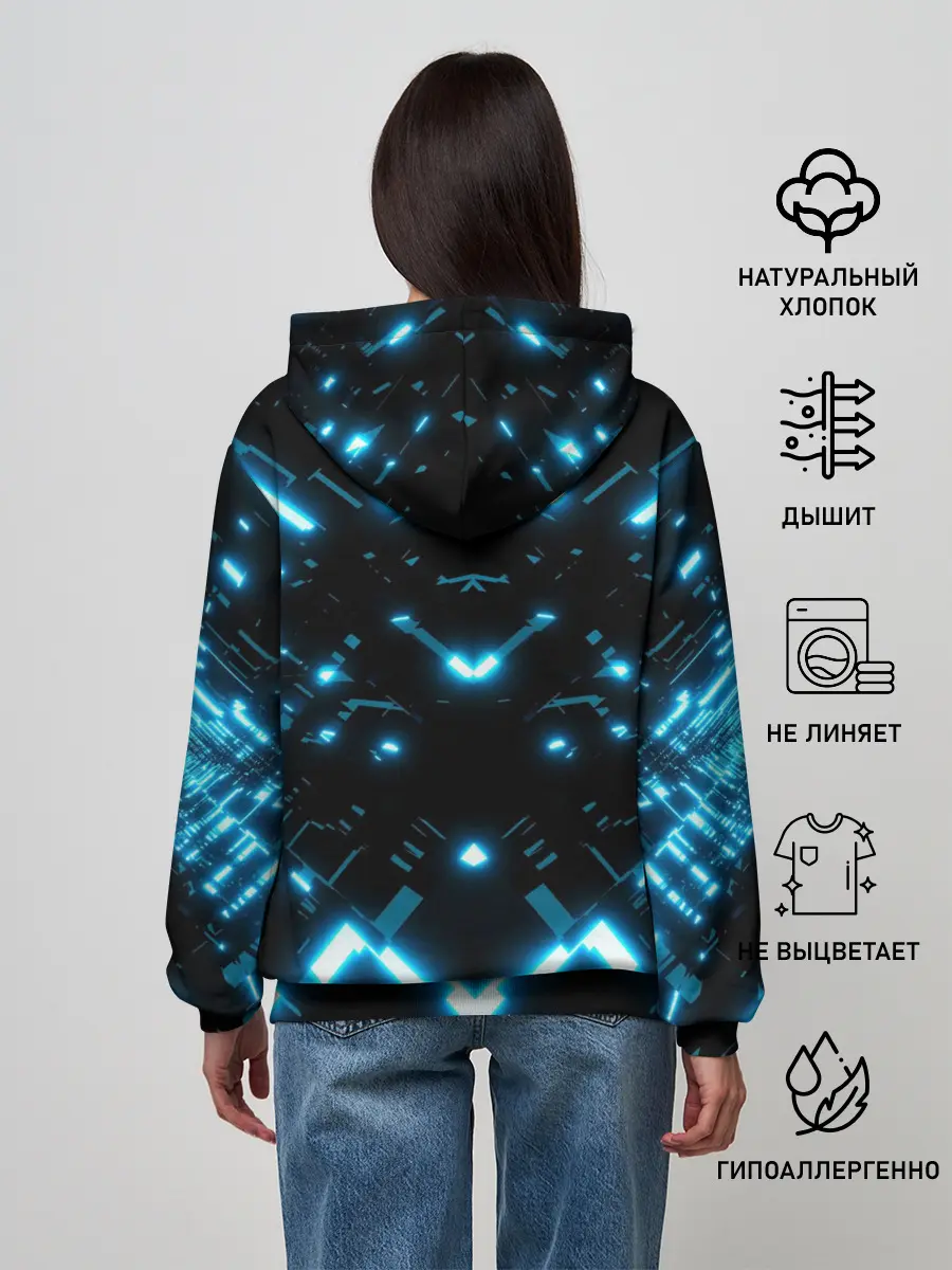 Женское худи / Neon Lights